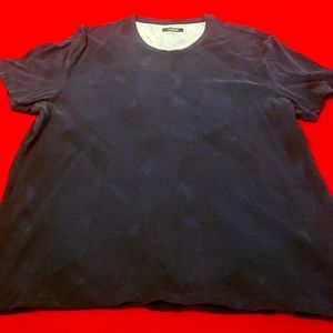 Mens XXL Alfani patterned short sleeve shirt